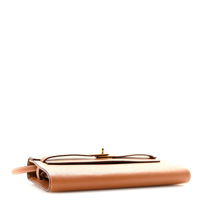 Hermes Epsom Kelly Wallet To Go Gold 4 of 10