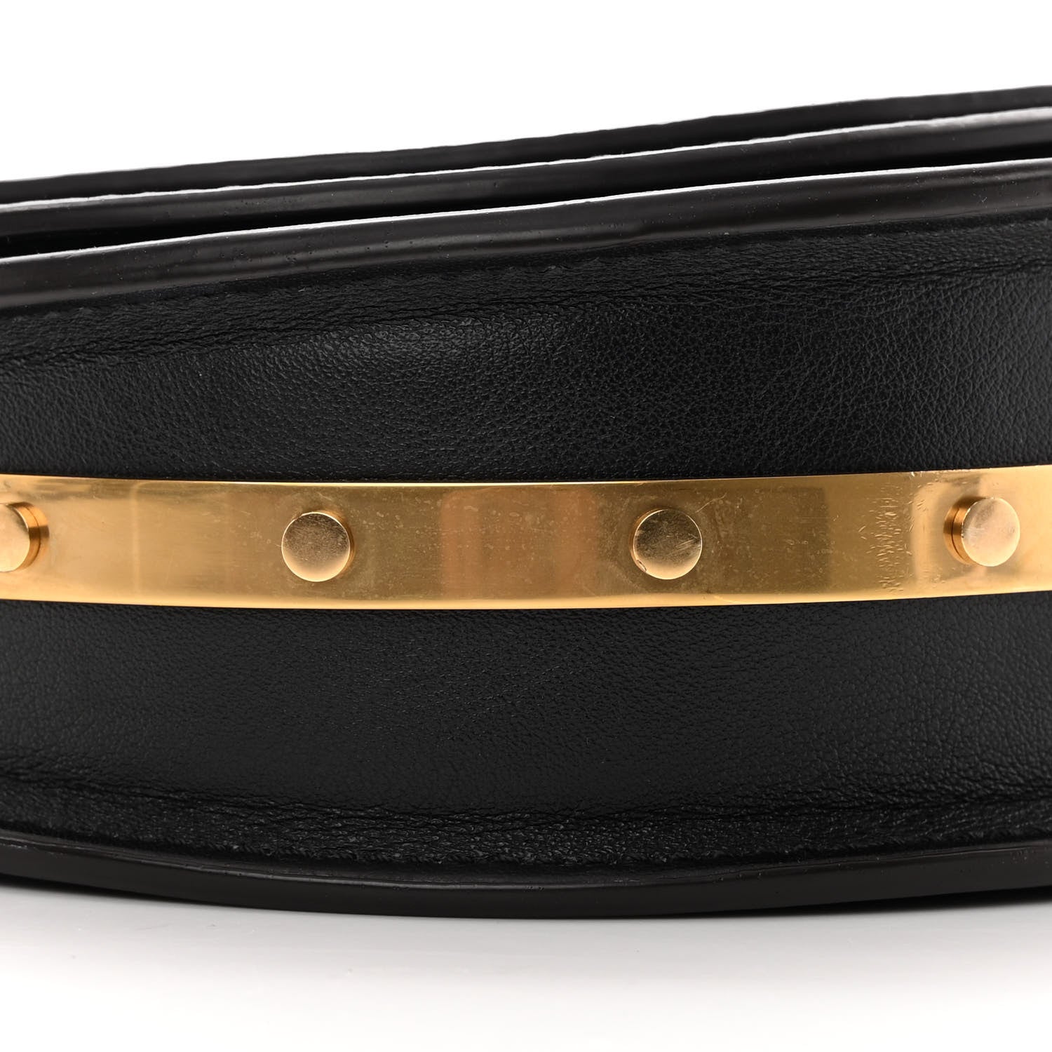 Chloe Calfskin Small Nile Bracelet Minaudiere Bag Black 8 of 20