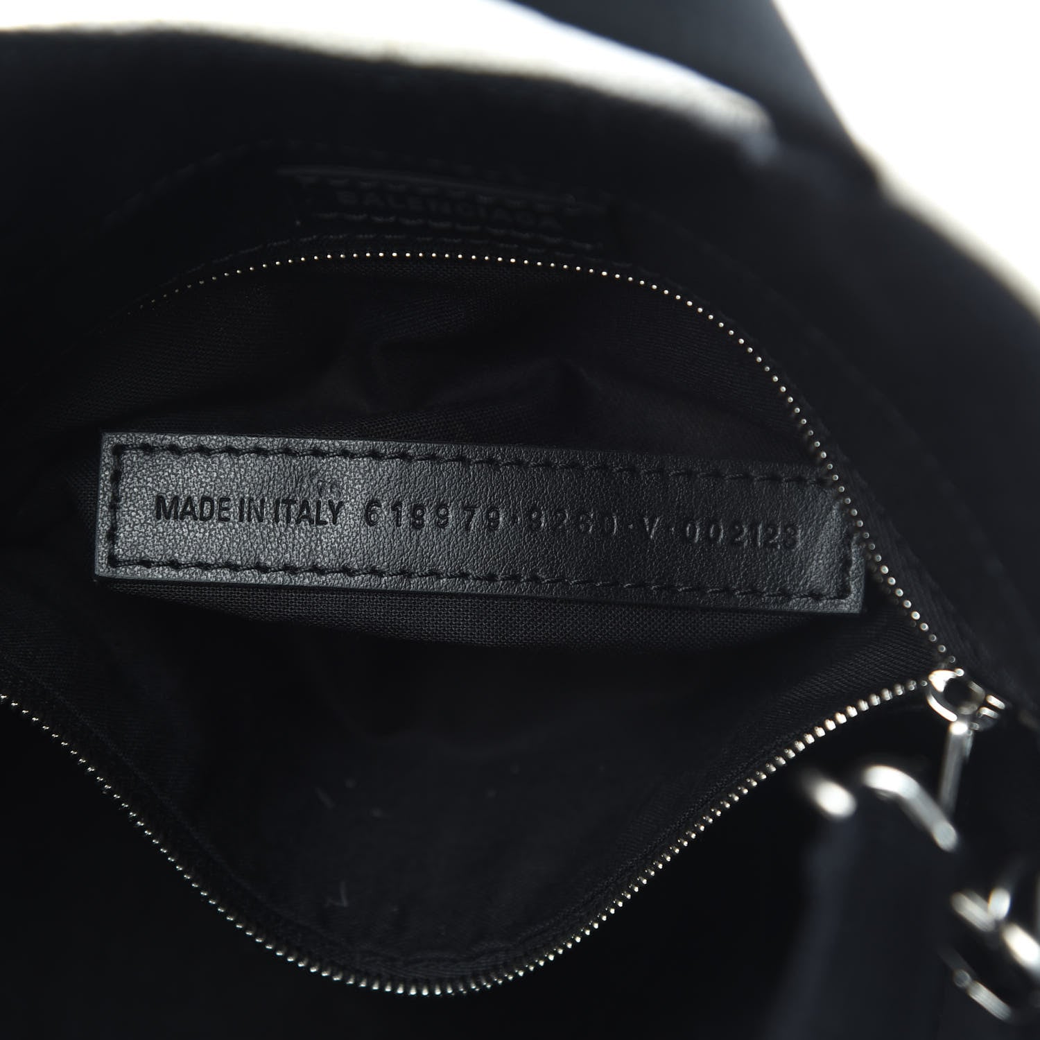 Balenciaga Cotton Canvas Calfskin New Wave Tote XS Natural Black 7 of 10