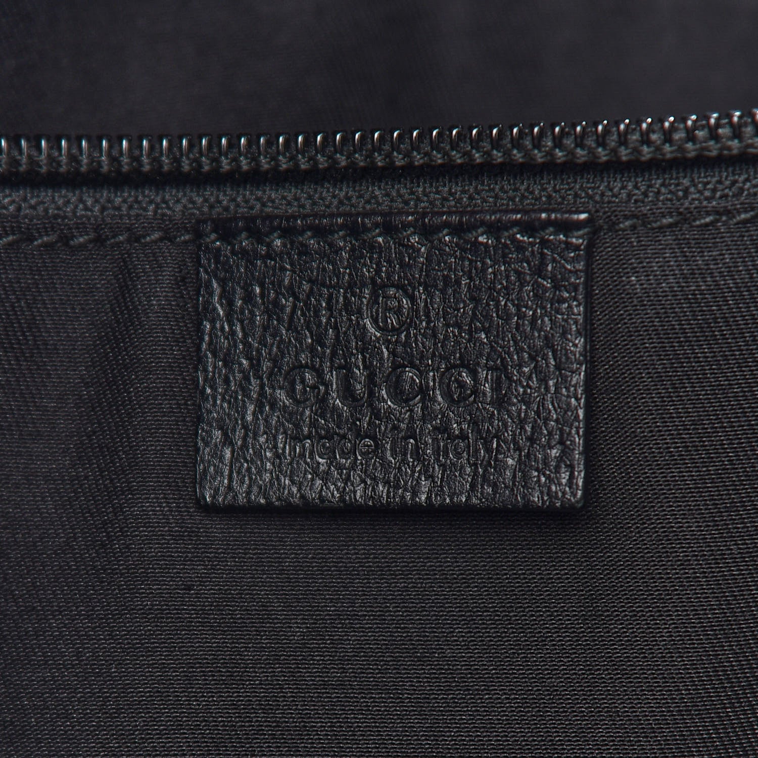 Gucci GG Monogram Large Web Handle Bucket Tote Black 6 of 9