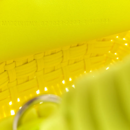 Balenciaga Faux Calfskin XXS Bistro Basket Fluo Yellow 14 of 14