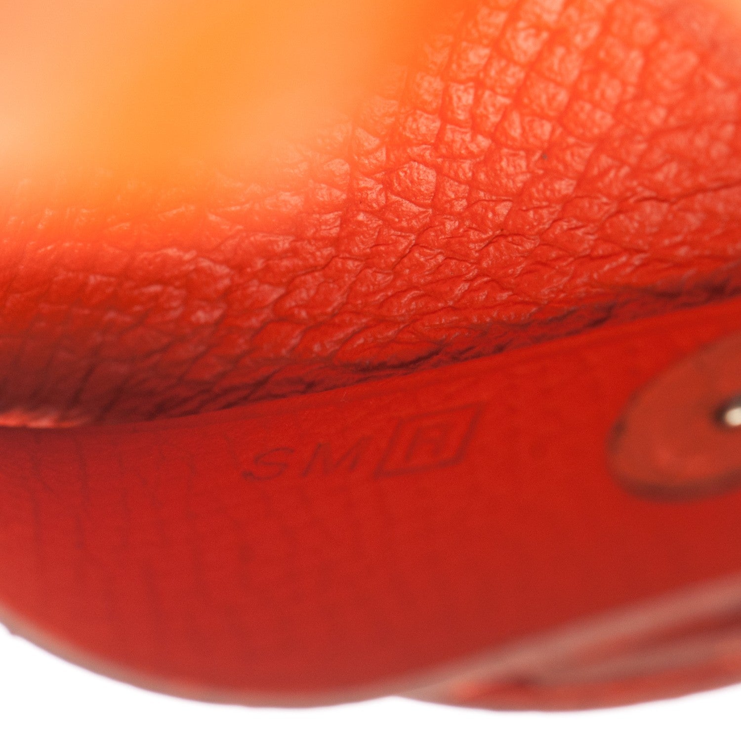 Hermes Epsom Bastia Coin Purse Feu 6 of 6