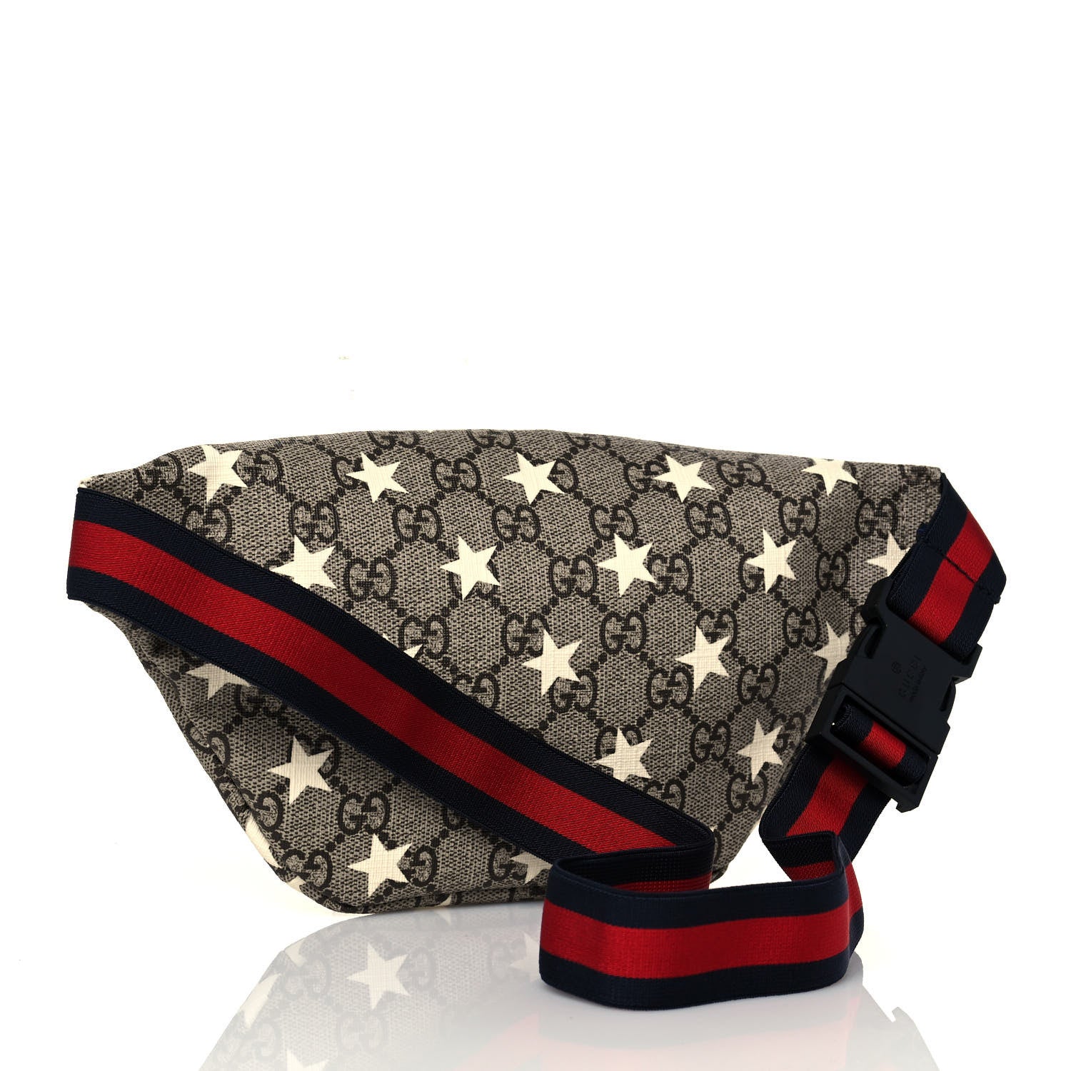Gucci GG Supreme Monogram Stars Childrens Belt Bag 3 of 13