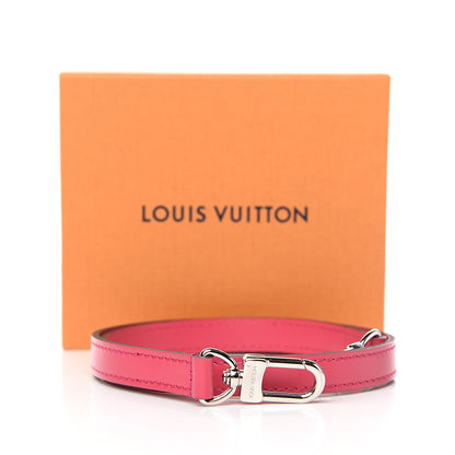 Louis Vuitton Calfskin 16mm Shoulder Strap Fuchsia 5 of 5