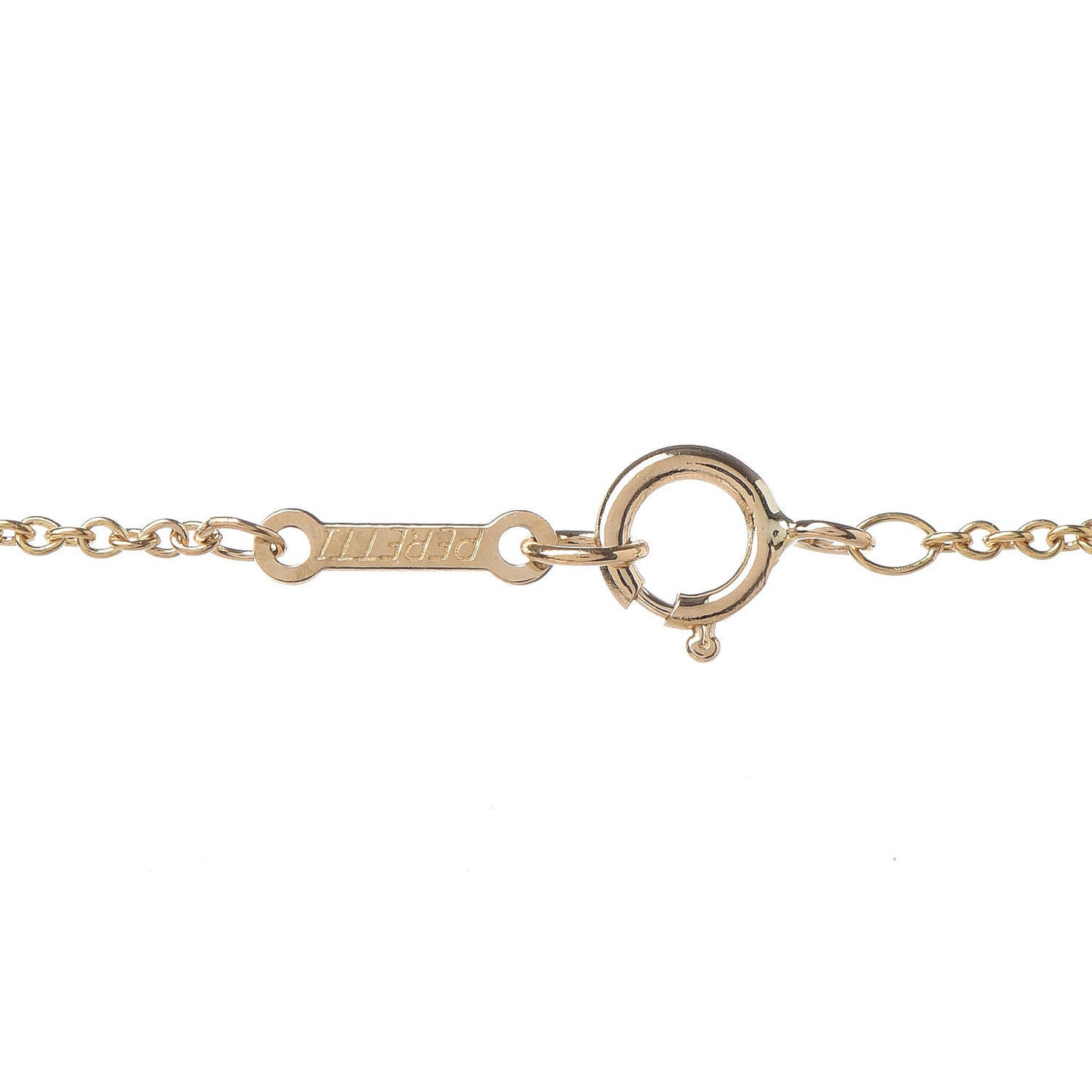 18K Yellow Gold 11mm Elsa Perretti Full Heart Pendant Necklace