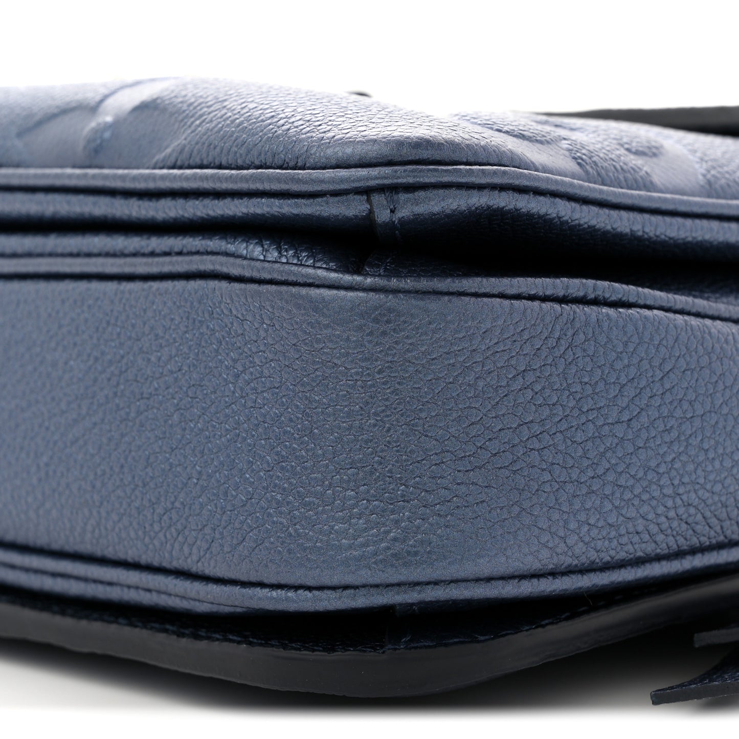 Metallic Empreinte Monogram Giant Pochette Metis Navy Nacre