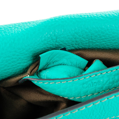 Chloe Calfskin Mini Marcie Round Crossbody Bag Jade Green 7 of 8
