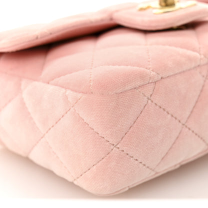 Chanel Velvet Enamel Mini Flap Light Pink 9 of 10