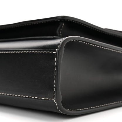 Burberry Smooth Calfskin Topstitched Mini Pocket Bag Black 9 of 9