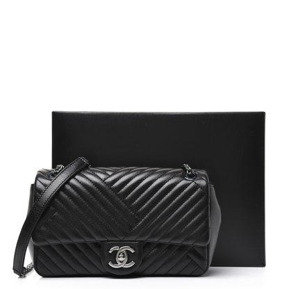 Chanel Lambskin Small CC Crossing Flap Black 17 of 17