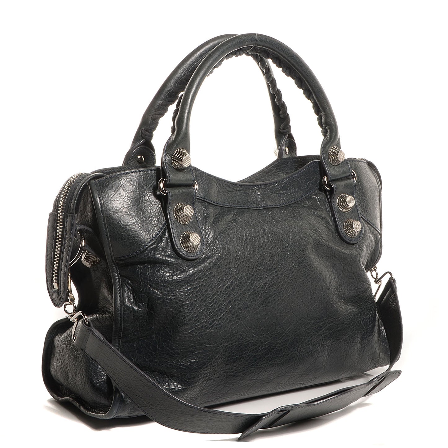 Agneau Giant 21 Silver Hardware City Anthracite