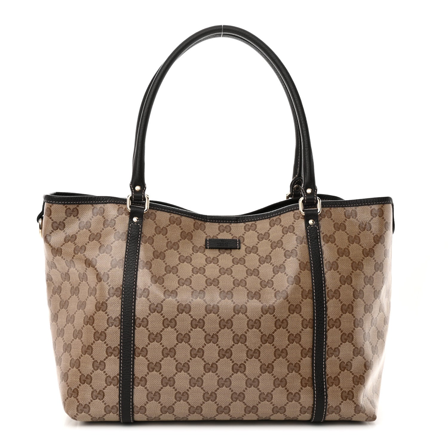 Gucci Crystal Monogram Medium Joy Tote Beige Ebony Testa Di Moro 1 of 12