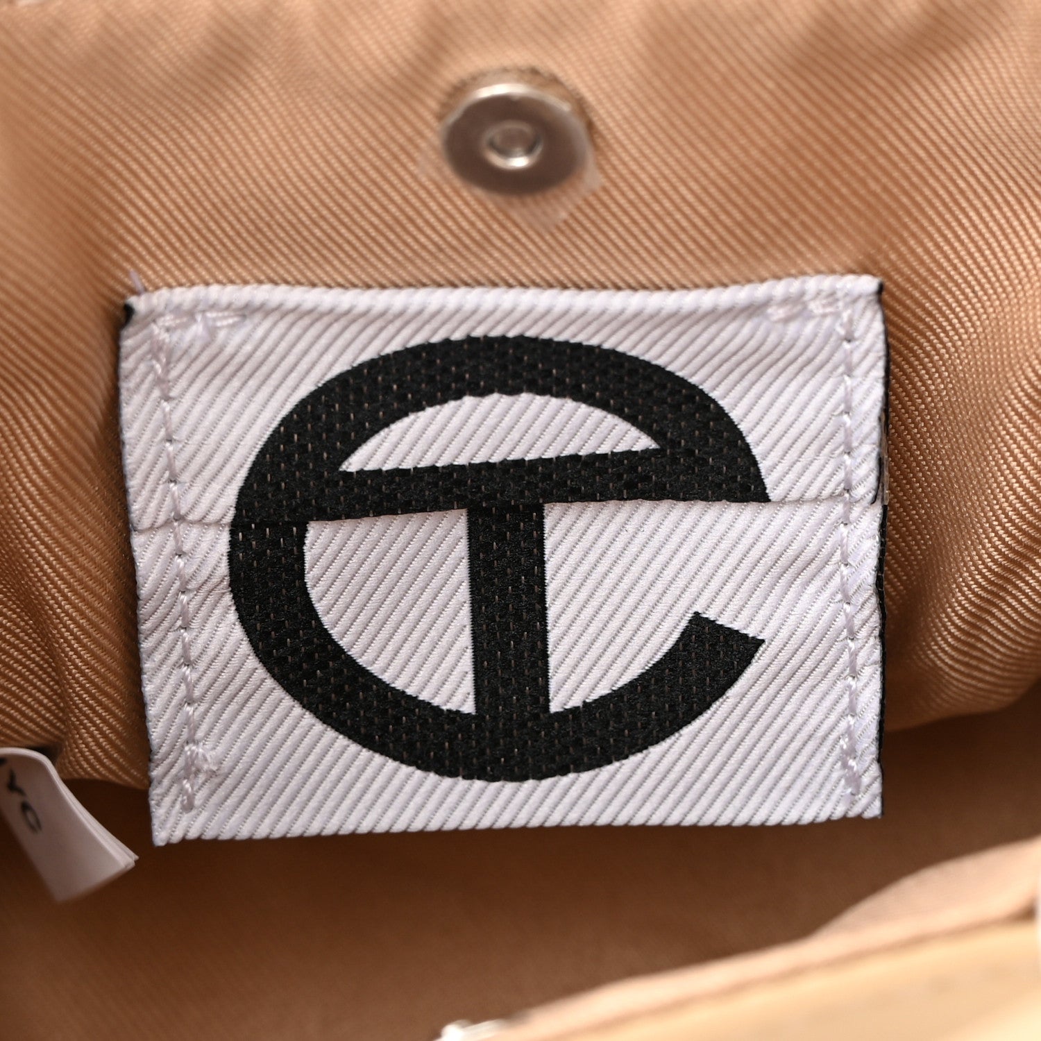 Telfar Vegan Leather Small Shopping Bag Cream 6 of 10