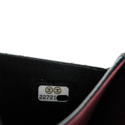 Chanel Caviar Quilted Flap Card Holder Black 8 of 8