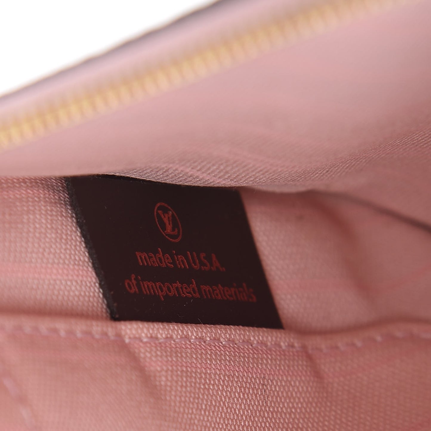 Damier Ebene Neverfull MM GM Pochette Rose Ballerine