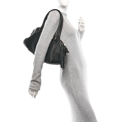 Chanel Calfskin Tassel Bowler Black 2 of 16