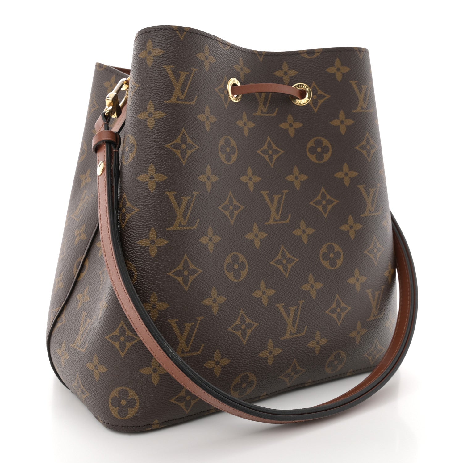 Louis Vuitton Monogram Neonoe MM Caramel 3 of 14