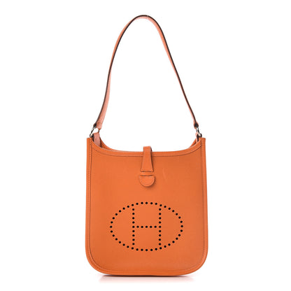 Hermes Epsom Evelyne Short Strap TPM Orange 1 of 11