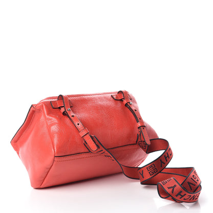 Givenchy Patent Lambskin 4G Mini Pandora Pop Red 3 of 11