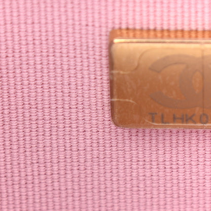 Chanel Shiny Caviar Quilted Pick Me Up Wallet On Chain WOC Pink 10 of 12