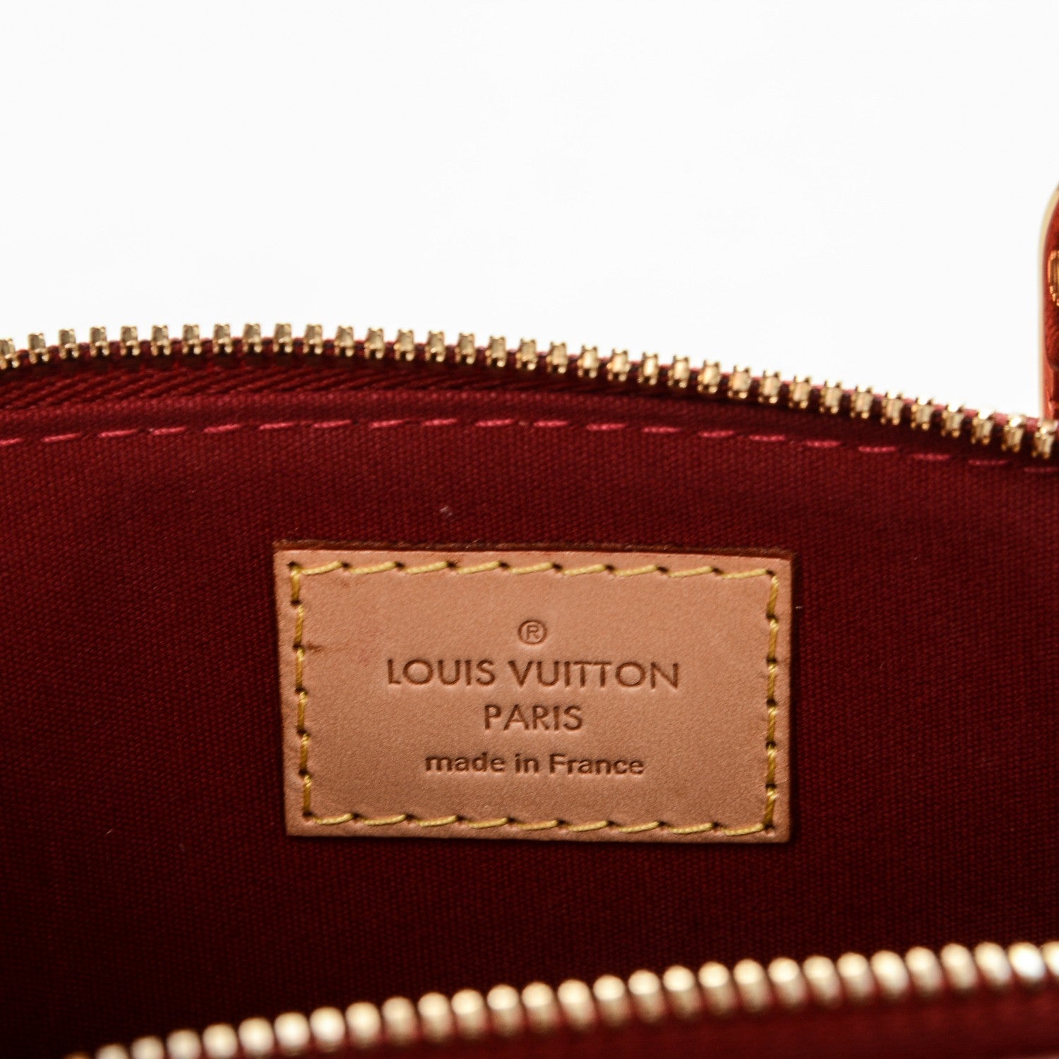 Louis Vuitton Vernis Alma BB Pomme D'Amour 6 of 6