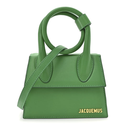 Calfskin Le Chiquito Noeud Green
