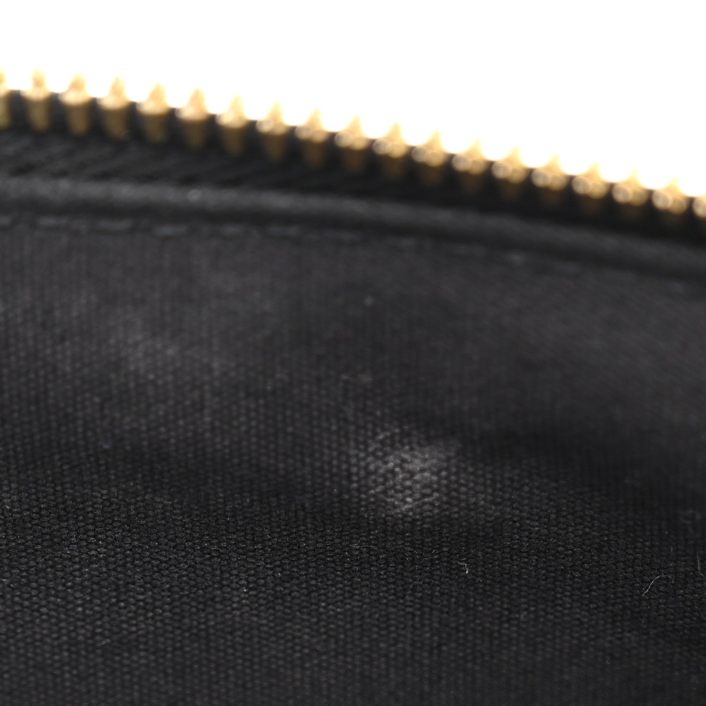 Patent Calfskin Miroir Tote Black