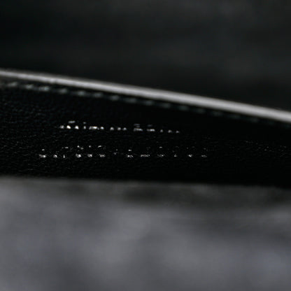 Saint Laurent Patent Classic Monogram Cassandre Clutch Black 7 of 7