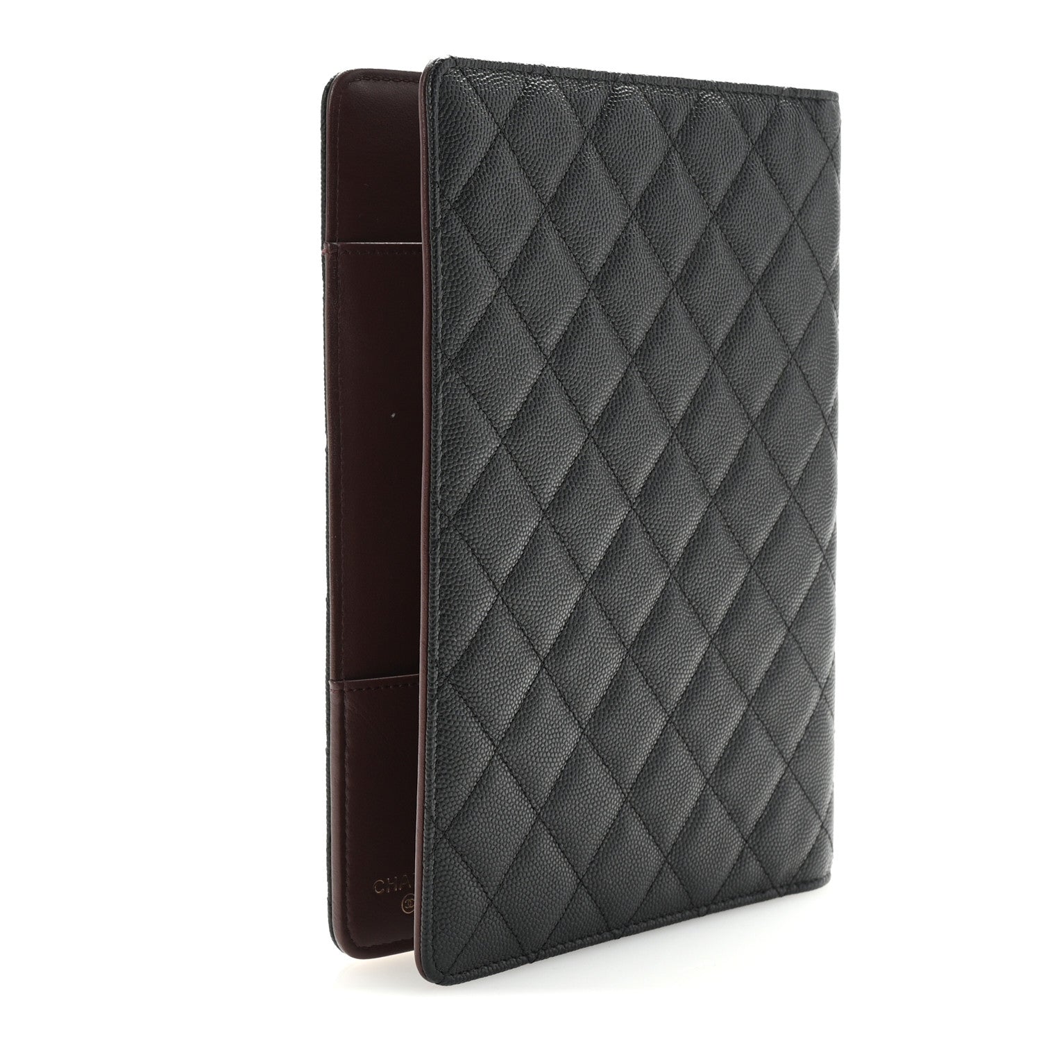 Chanel Caviar Quilted Large Agenda Cover Black 3 of 9