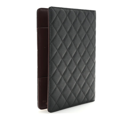 Chanel Caviar Quilted Large Agenda Cover Black 3 of 9