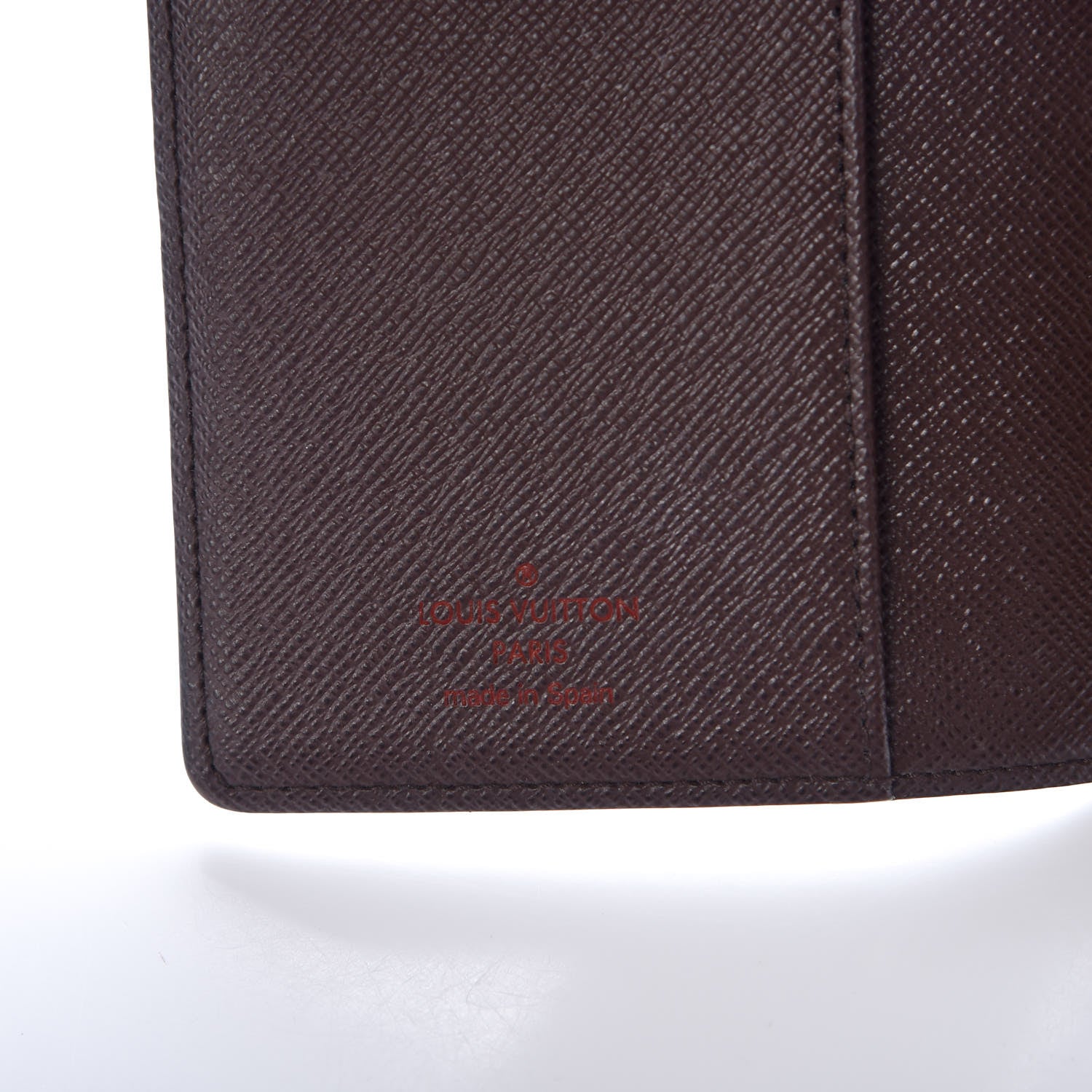 Louis Vuitton Damier Ebene Small Ring Agenda Cover 6 of 7