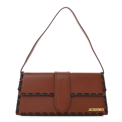 Jacquemus Smooth Calfskin Lacet Le Bambino Long Brown 1 of 10