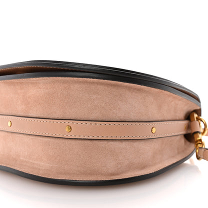 Chloe Calfskin Suede Medium Nile Bracelet Bag Biscotti Beige 10 of 10
