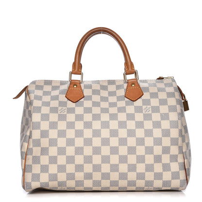 Louis Vuitton Damier Azur Speedy 30 1 of 9