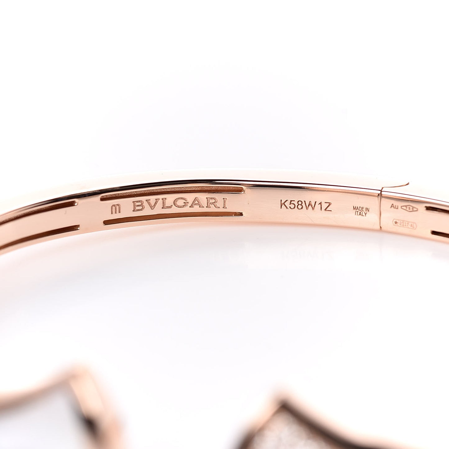 18K Rose Gold Diamond Mother of Pearl Divas Dream Bracelet