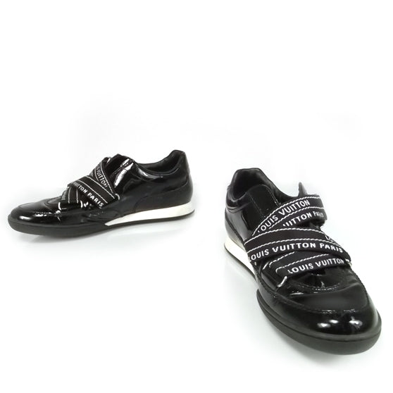 Louis Vuitton Patent Leather Velcro Sneakers 38 1 of 8