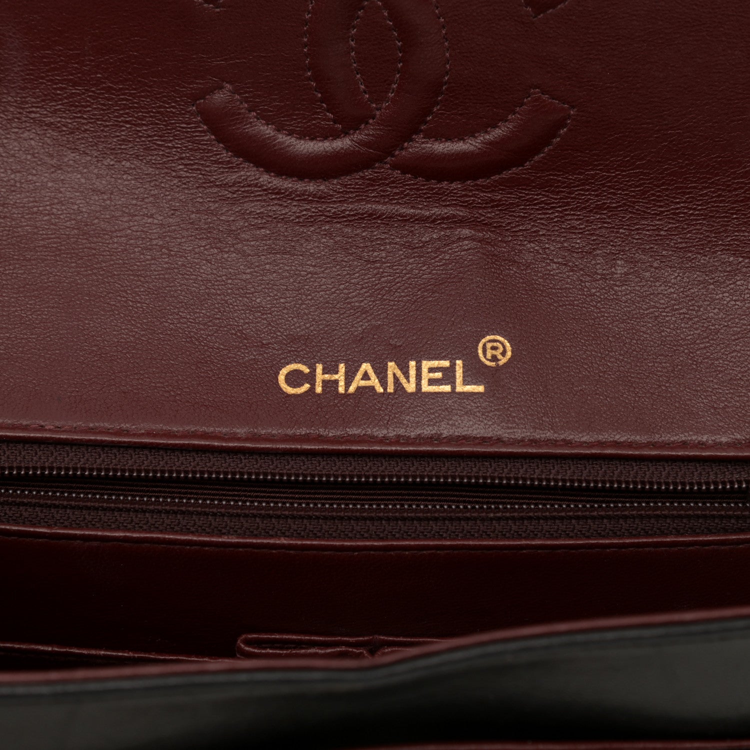 Chanel Lambskin Quilted Medium Double Flap Black 5 of 12