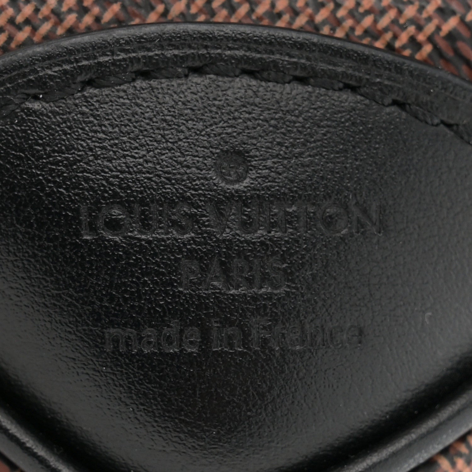 Louis Vuitton Damier Ebene Odeon PM Black 6 of 10