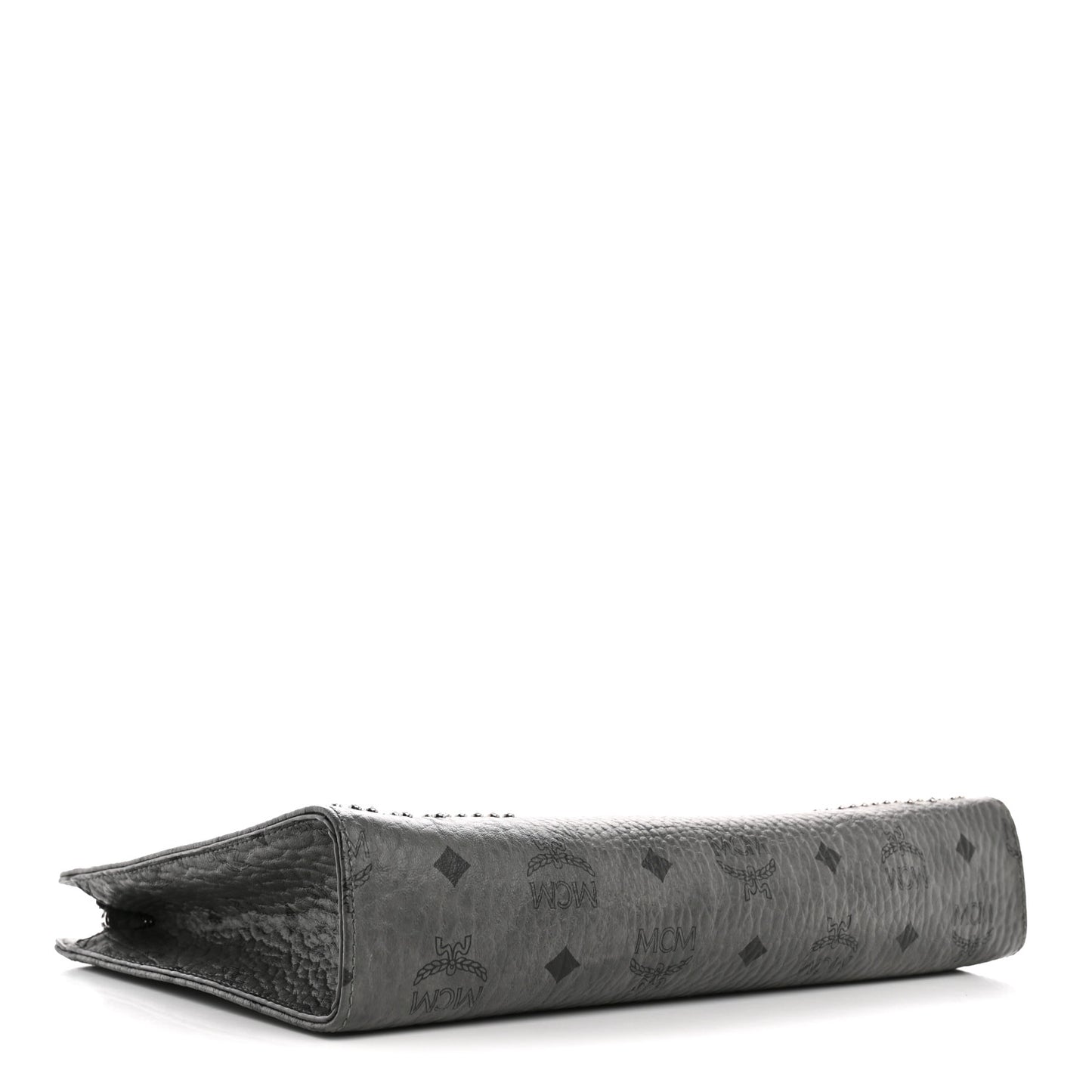 Visetos Studded Zip Pouch Phantom Grey