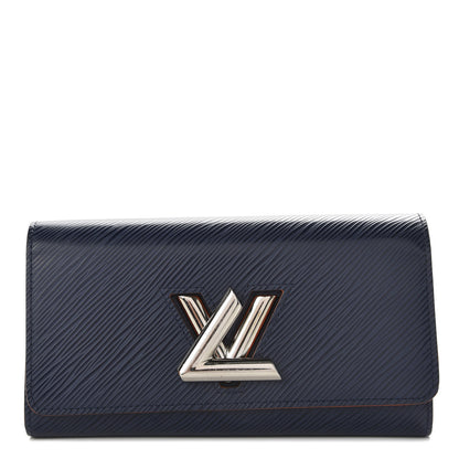 Louis Vuitton Epi Twist Wallet Indigo Piment 1 of 9