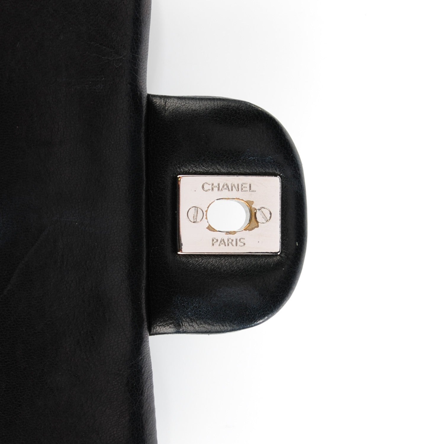 Chanel Lambskin Quilted Mini Square Flap Black 6 of 8