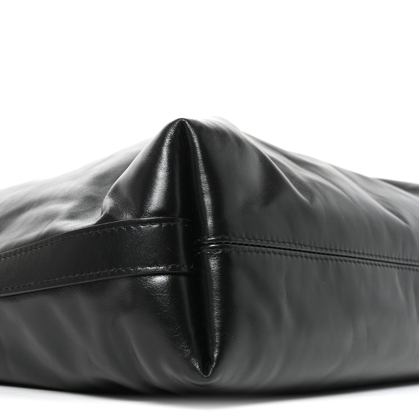 LV Night Calfskin Vagabond Hobo Black