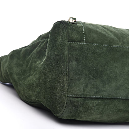 Balenciaga Baby Daim Suede Giant 12 Gold Hardware Velo Vert Militaire 16 of 18