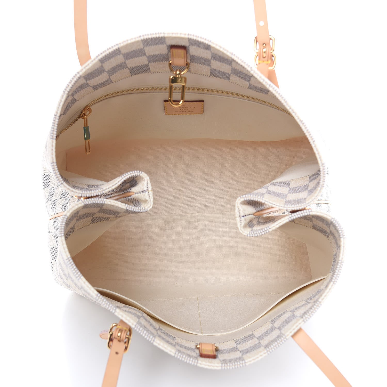 Louis Vuitton Damier Azur Cabas Adventure MM 5 of 11