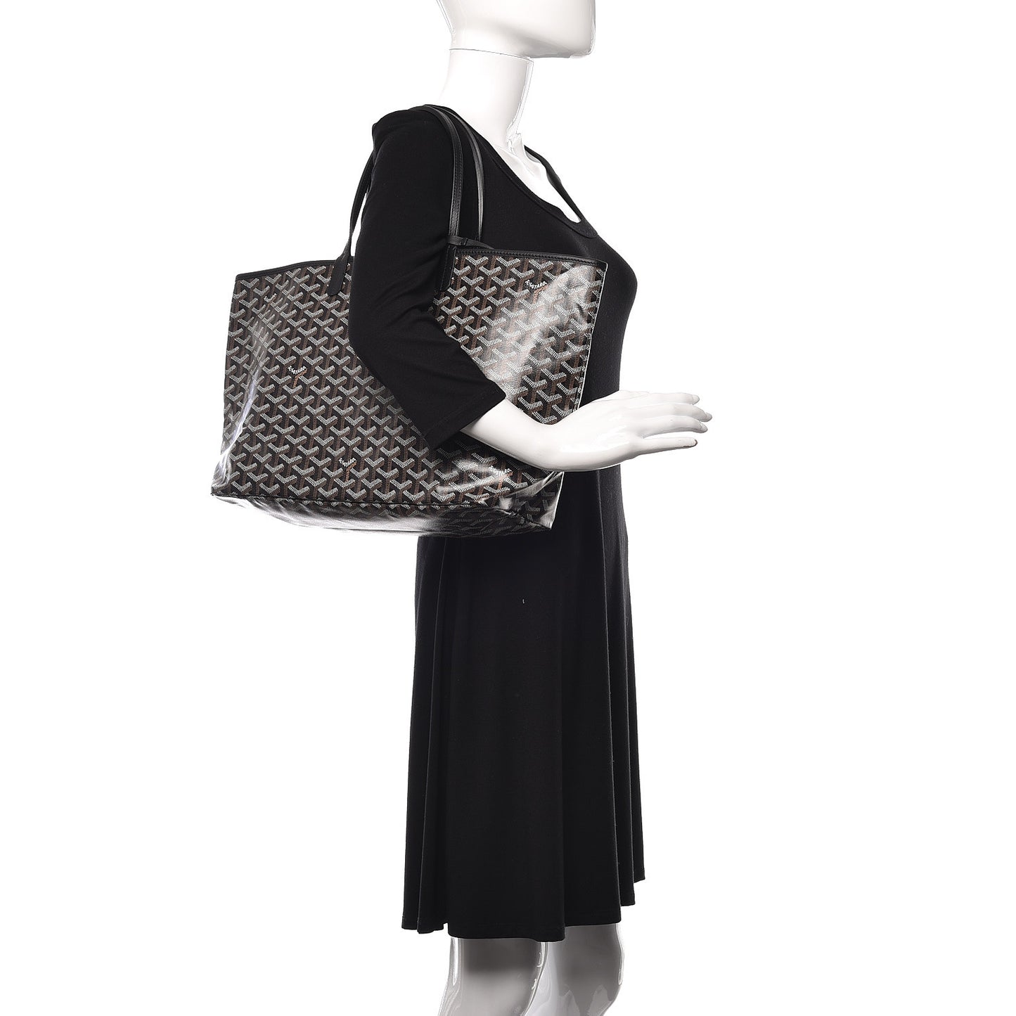 Goyardine Saint Louis PM Black