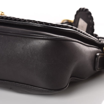 Gucci Calfskin Handmade Medium Flap Shoulder Bag Black 25 of 26