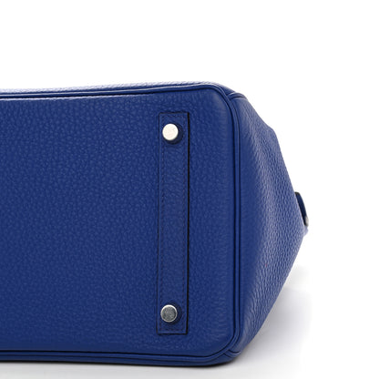 Hermes Togo Birkin 30 Bleu Electrique 10 of 11
