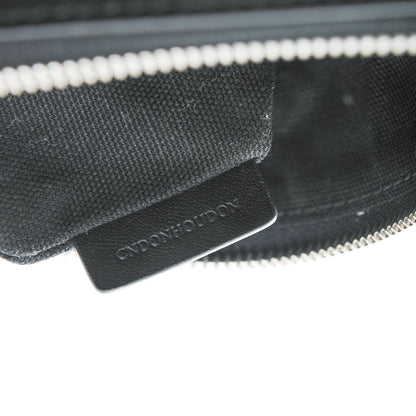Burberry Mega Check Peyton Crossbody Clutch Bag Black 8 of 8
