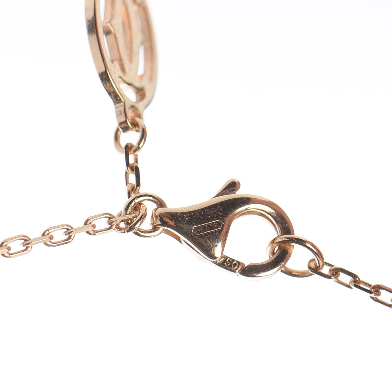 Cartier 18K Yellow Gold Chain Necklace 5 of 6