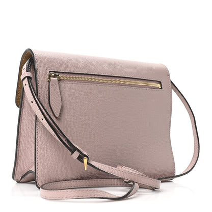 Burberry Derby Calfskin House Check Small Macken Crossbody Bag Pale Orchid 3 of 10
